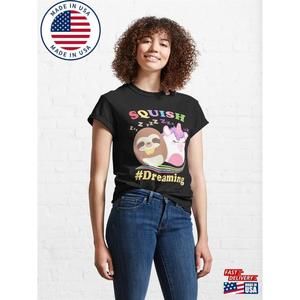 Squish Dreaming Mallow Soft Toy Gifts Cute For Kids Boy Girl T-Shirt